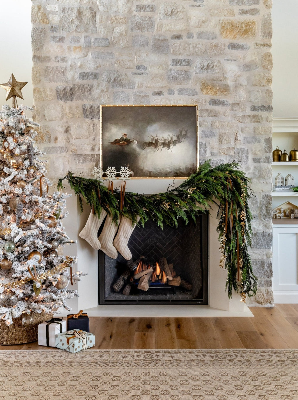 L'arrivée du Père Noël