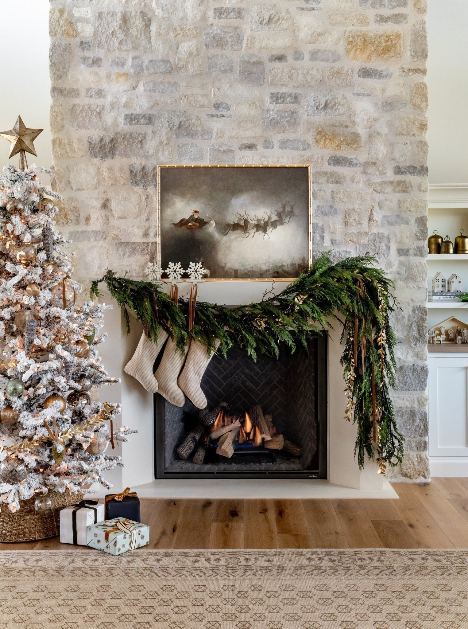 L'arrivée du Père Noël