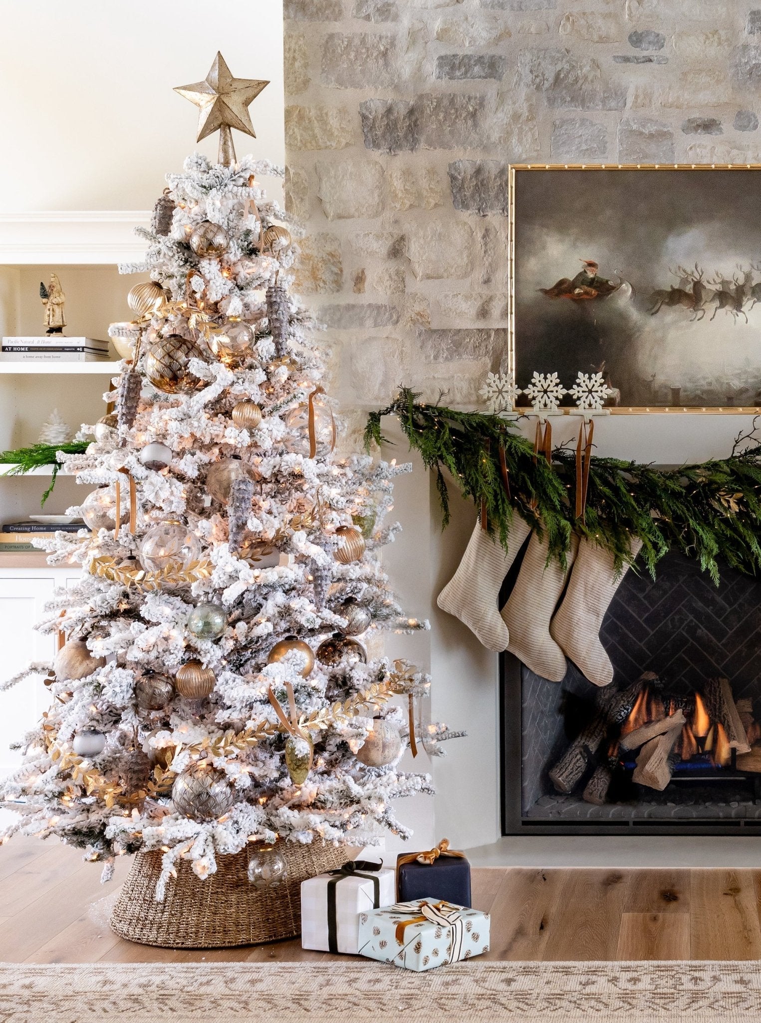 L'arrivée du Père Noël