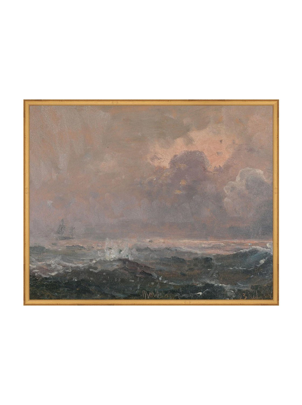 Mer à l'aube