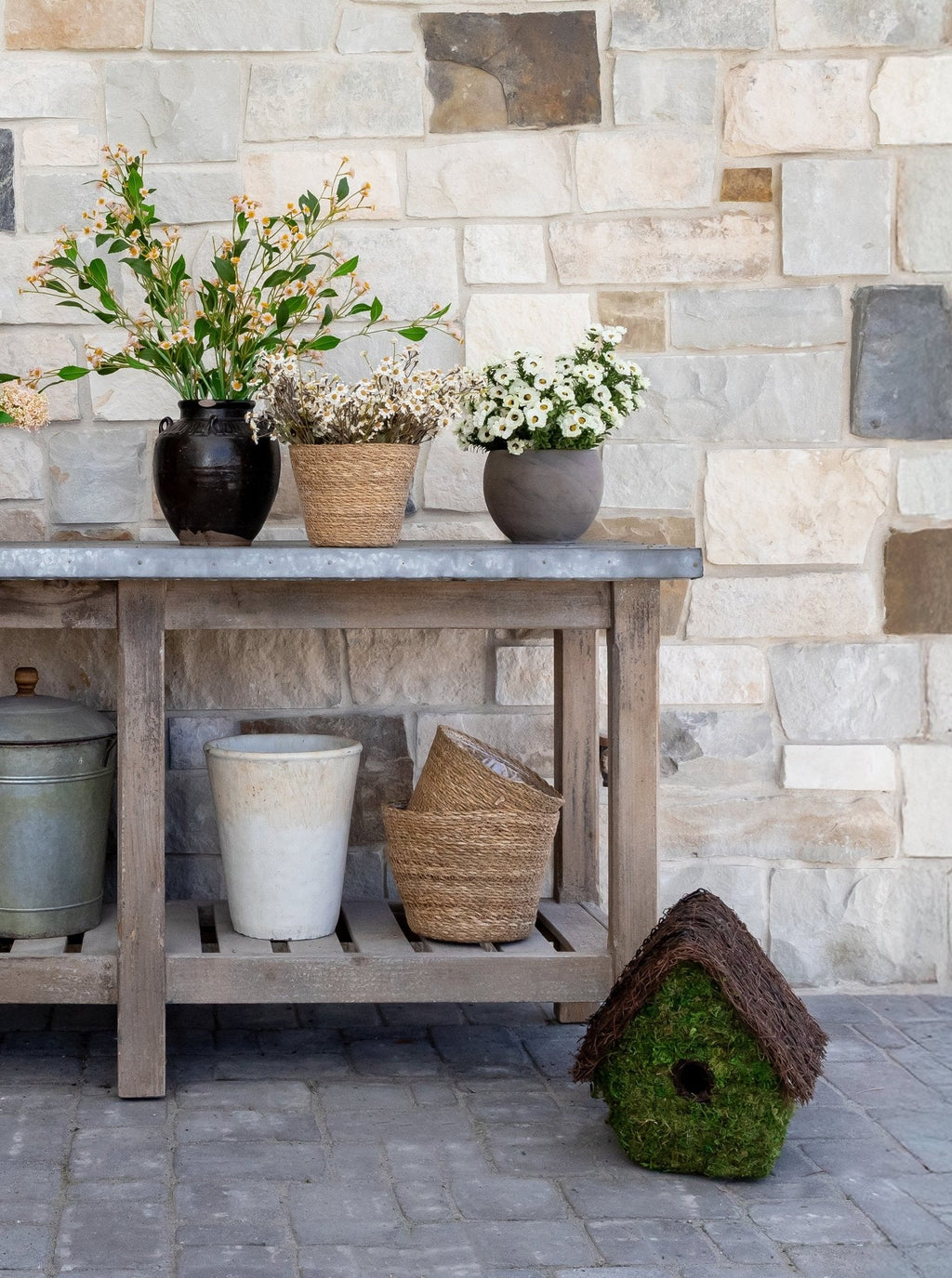 Paniers en jonc de mer | Lot de 3