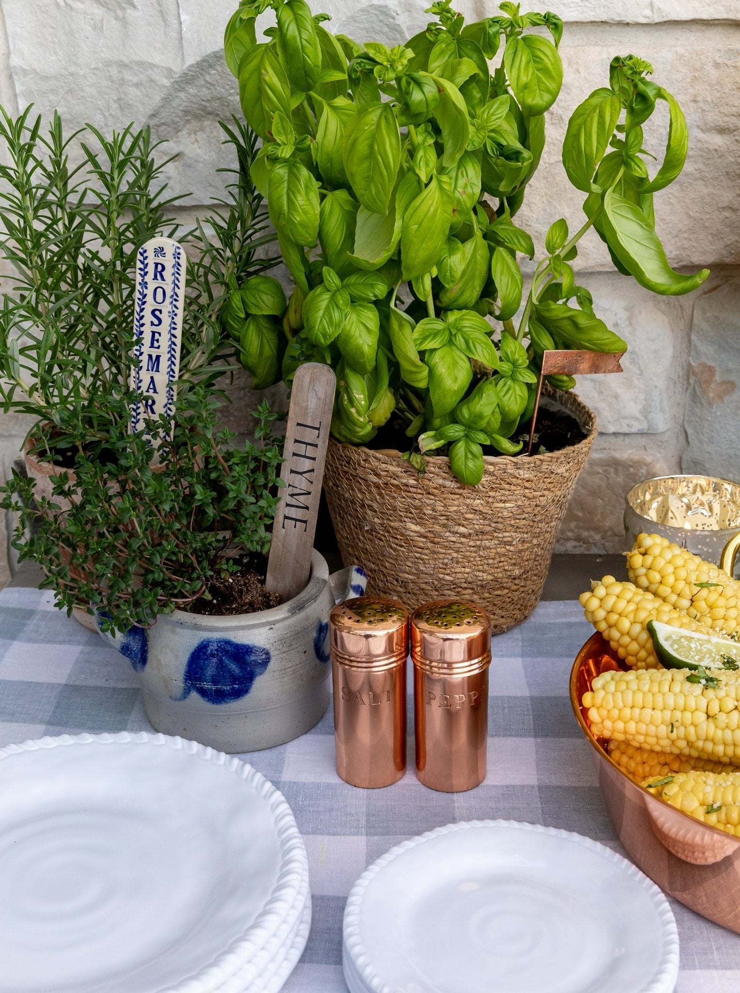 Paniers en jonc de mer | Lot de 3