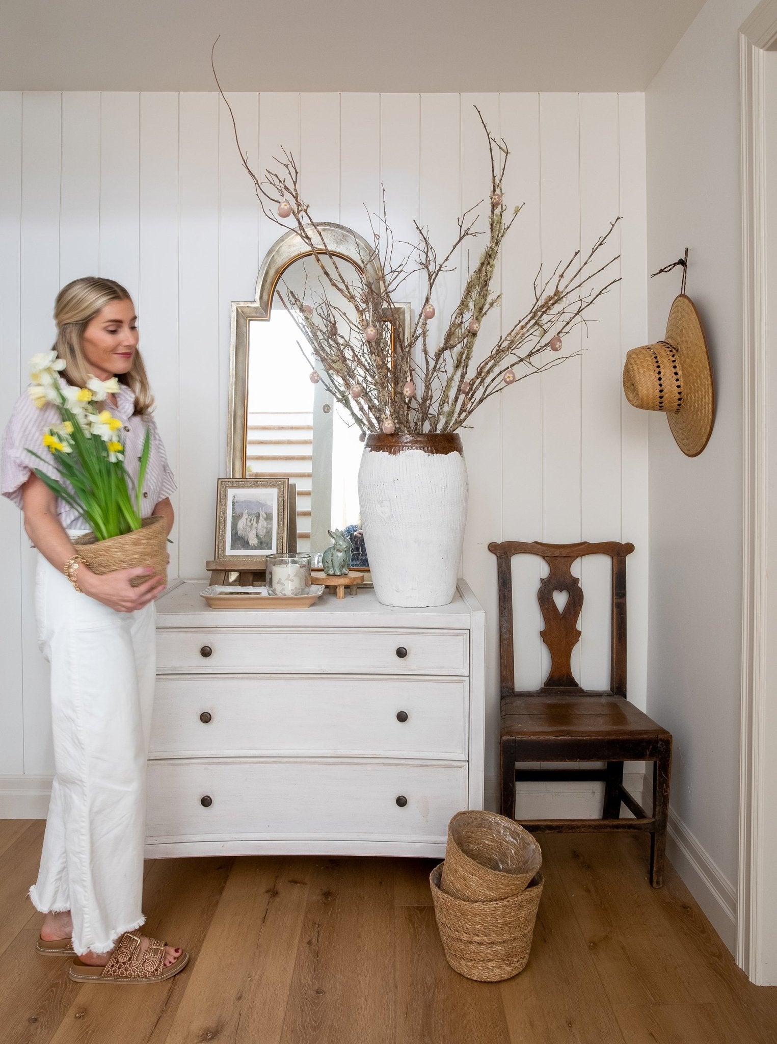 Paniers en jonc de mer | Lot de 3