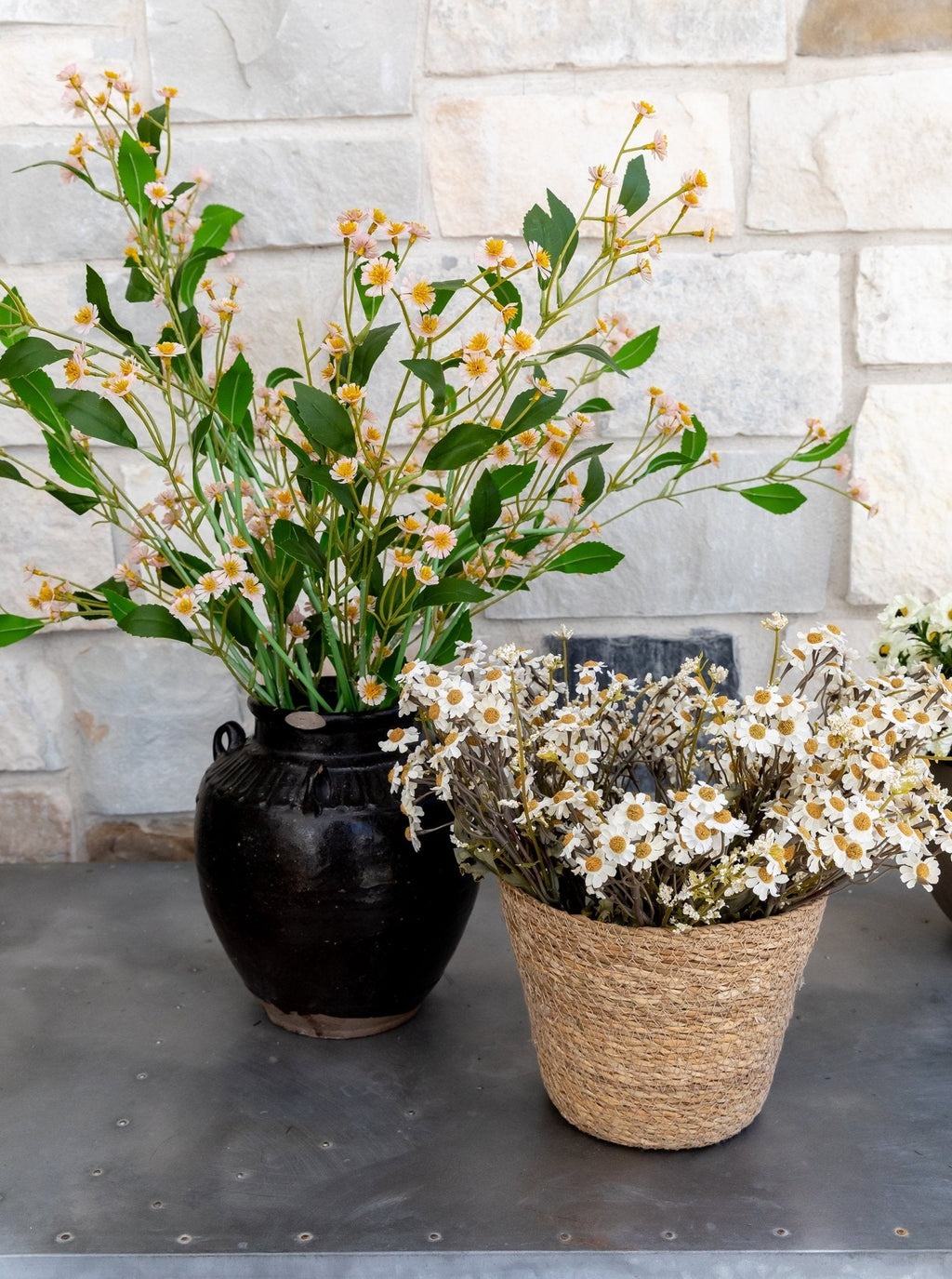 Paniers en jonc de mer | Lot de 3