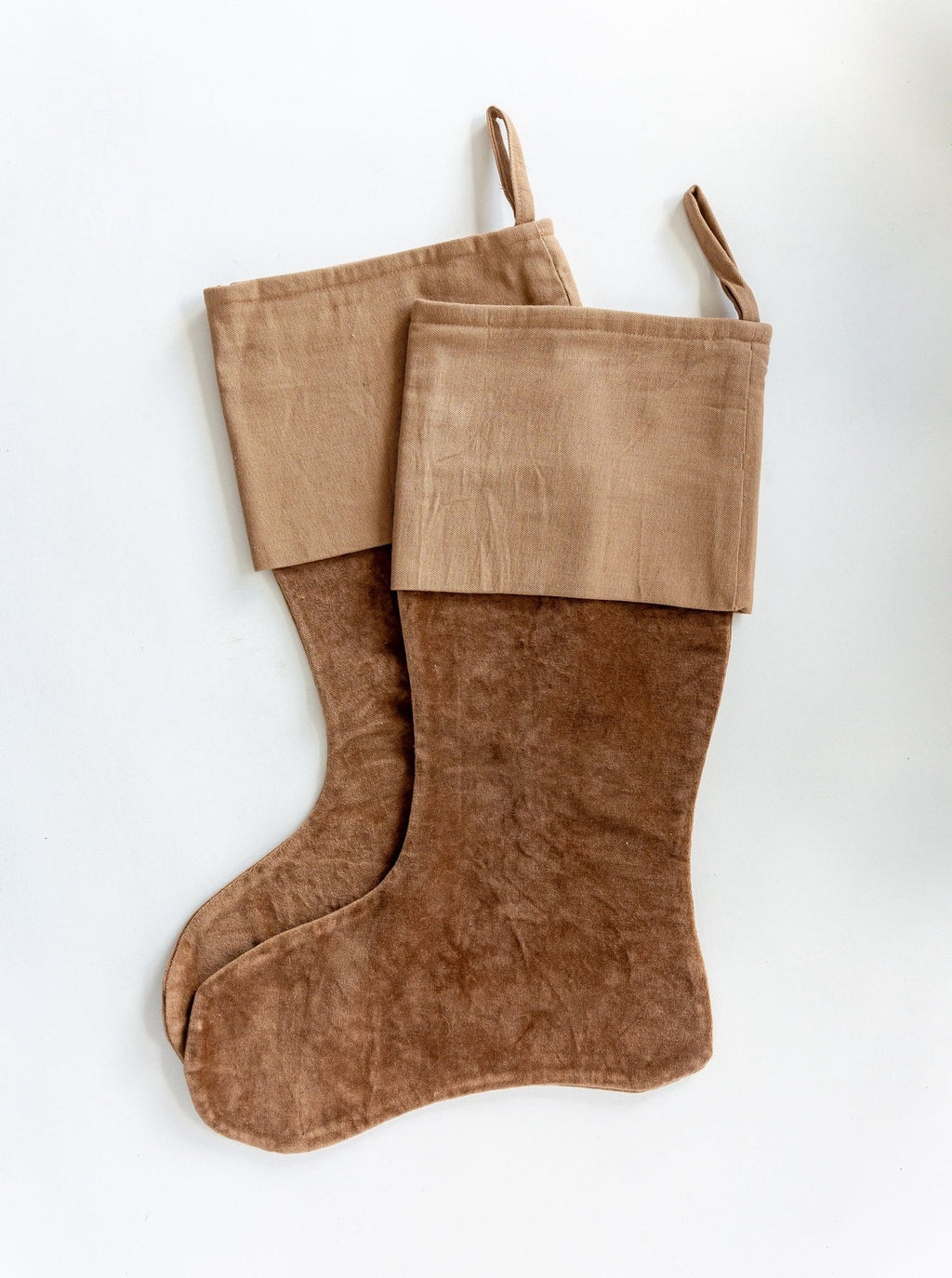 Bas en velours Sienne