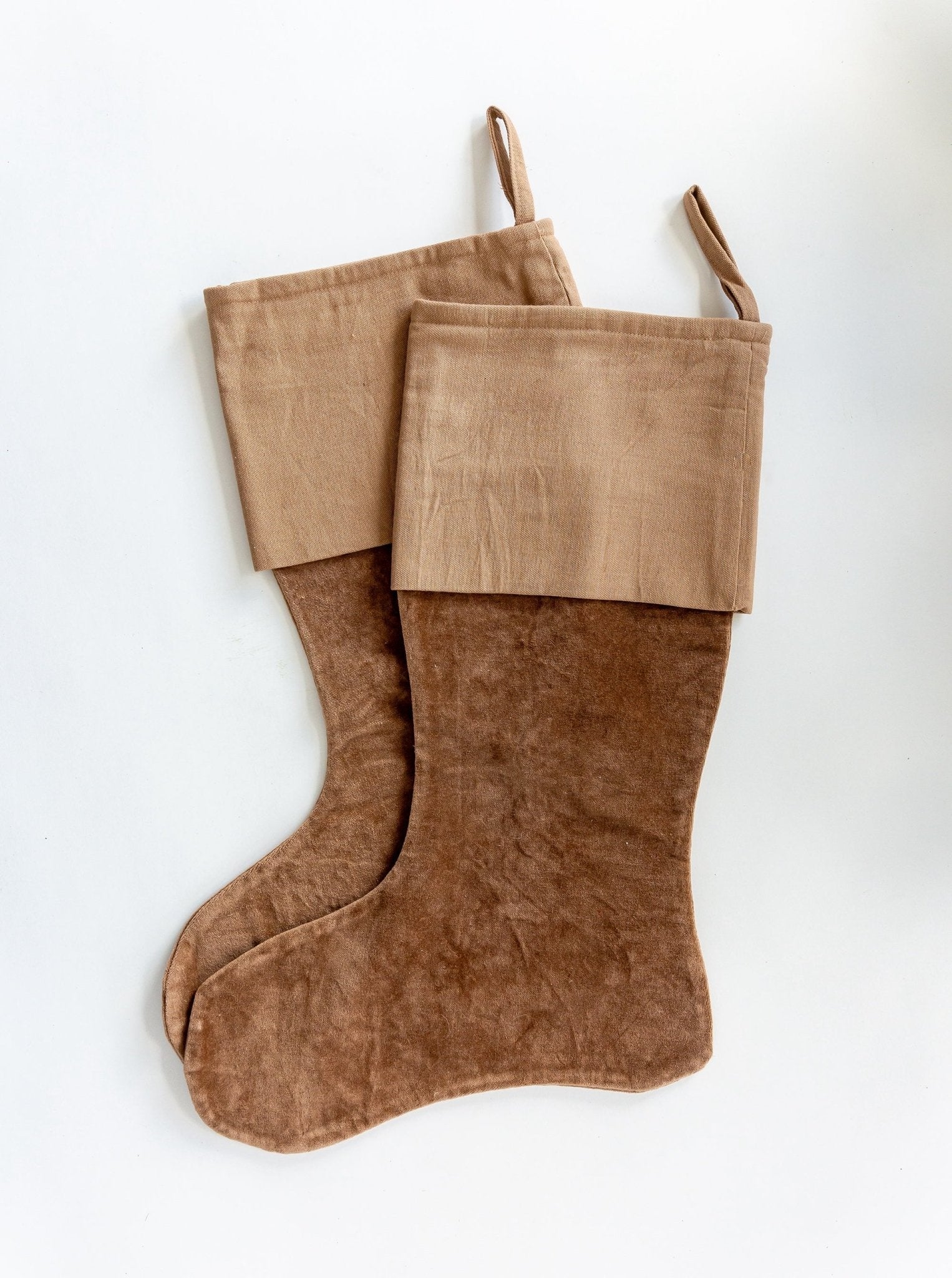 Bas en velours Sienne