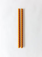 Bougies coniques en spirale | Lot de 2