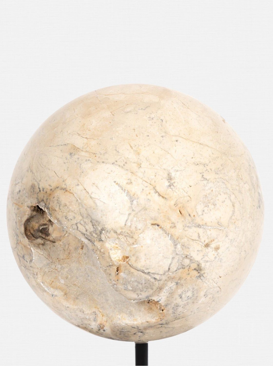 Sculptures en travertin | Ensemble de 3