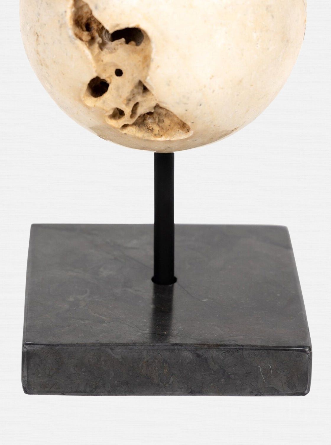 Sculptures en travertin | Ensemble de 3