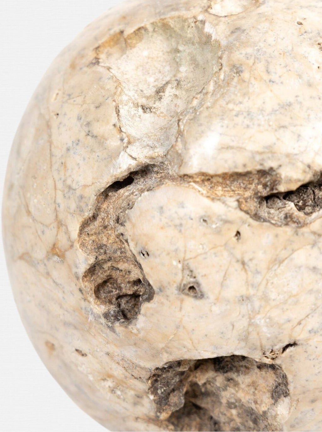 Sculptures en travertin | Ensemble de 3