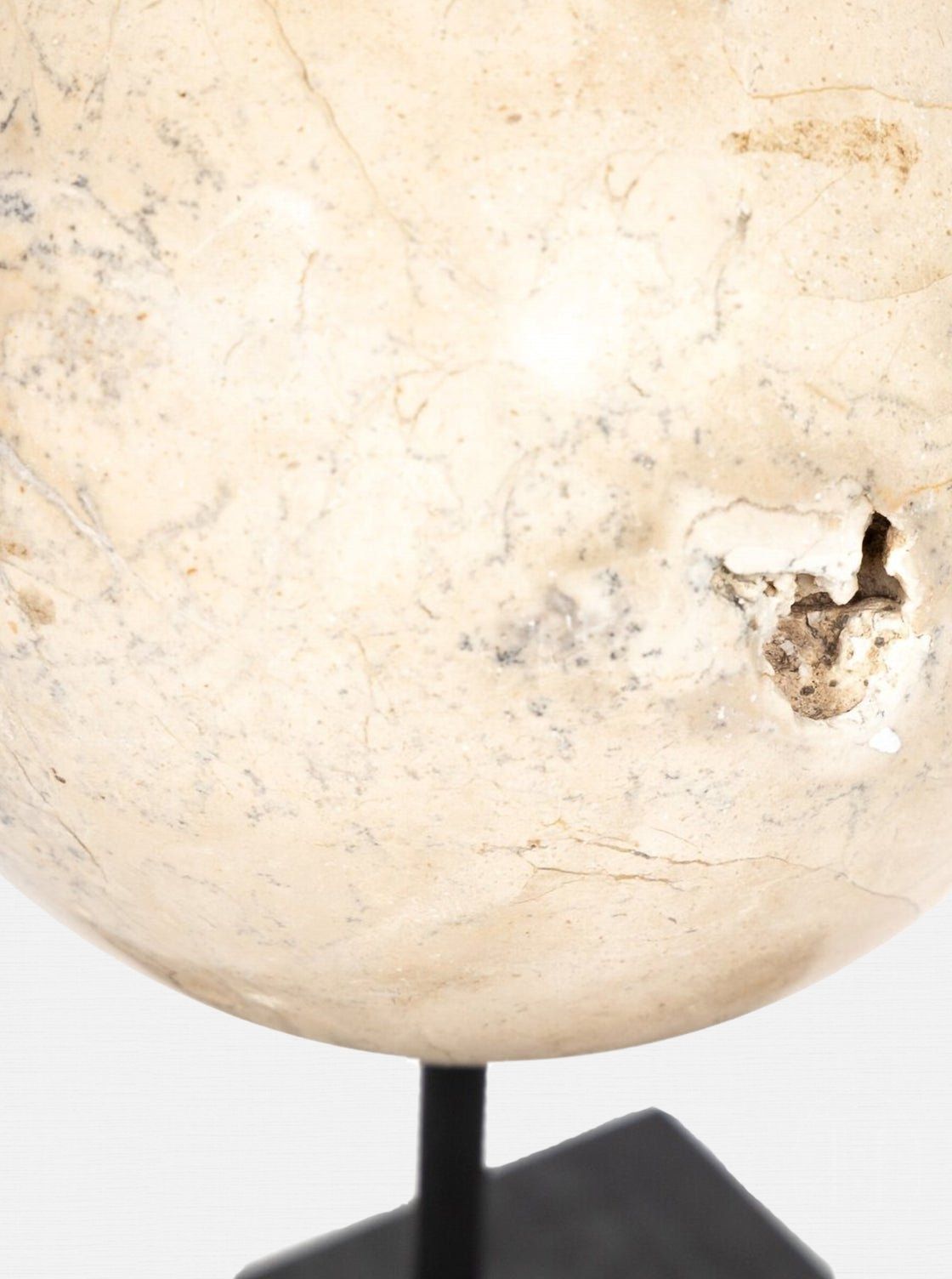 Sculptures en travertin | Ensemble de 3