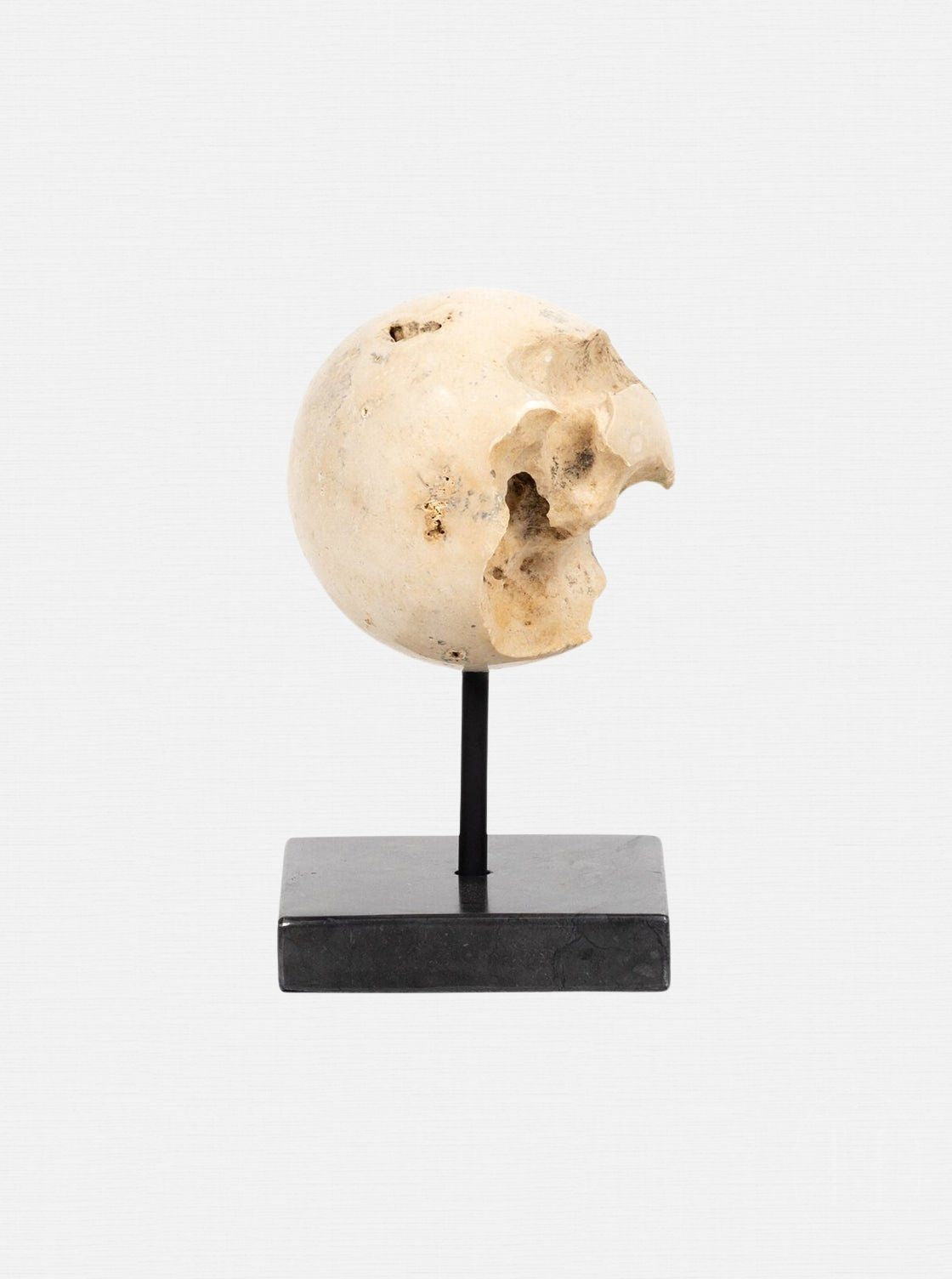 Sculptures en travertin | Ensemble de 3