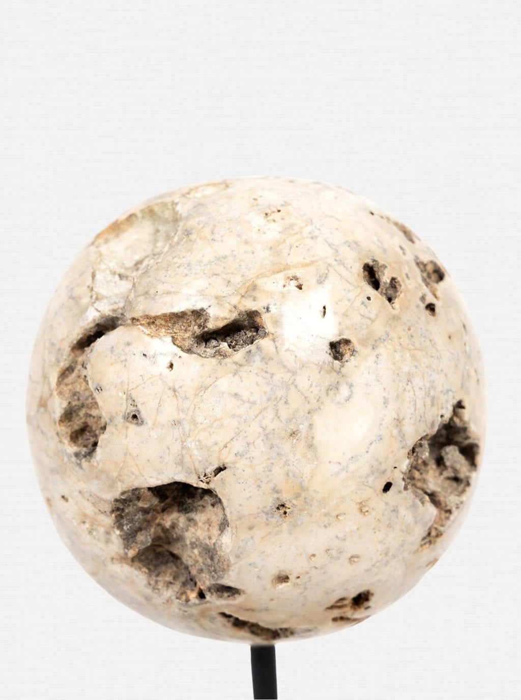 Sculptures en travertin | Ensemble de 3