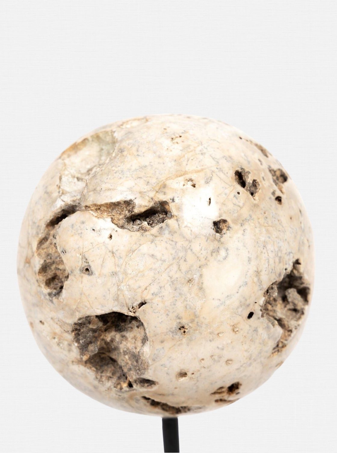 Sculptures en travertin | Ensemble de 3