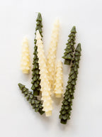 Bougies coniques en forme d'arbre | Lot de 2