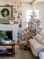 Étoile blanche pour sapin de Noël