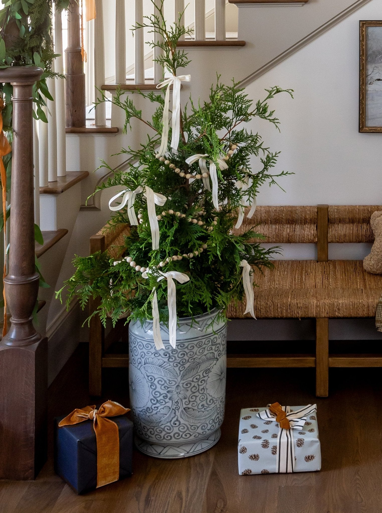 Guirlande de perles en bois