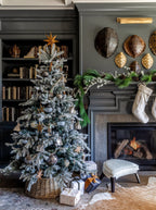 Guirlande de perles en bois